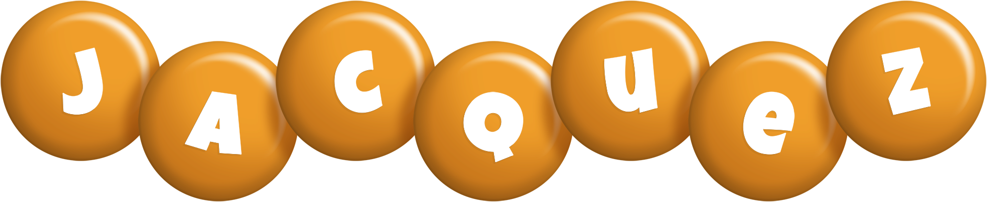 Jacquez candy-orange logo
