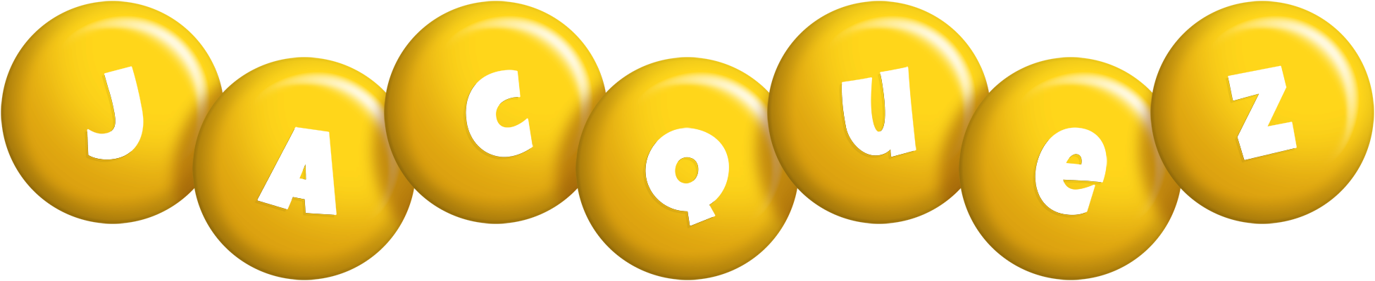 Jacquez candy-yellow logo