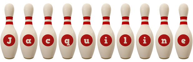 Jacquiline bowling-pin logo