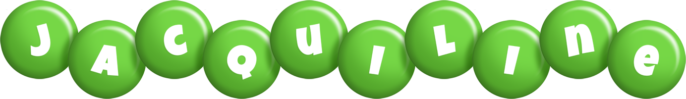 Jacquiline candy-green logo