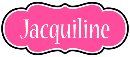 Jacquiline invitation logo