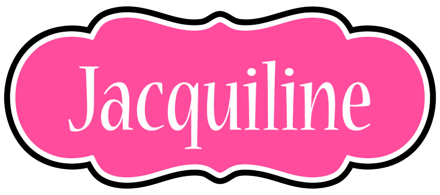 Jacquiline invitation logo
