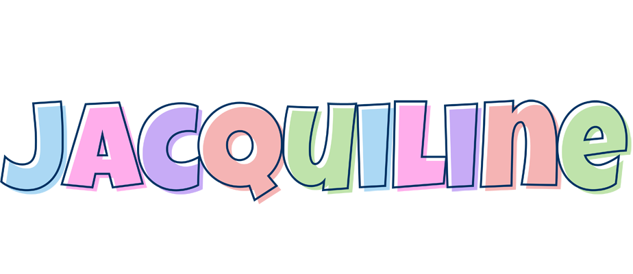 Jacquiline pastel logo