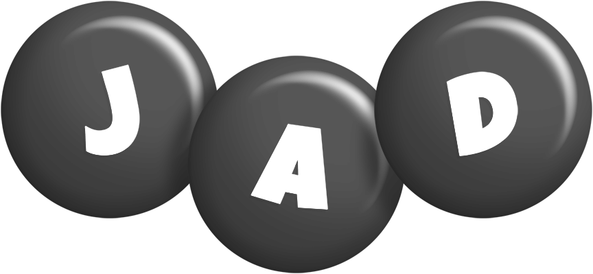 Jad candy-black logo