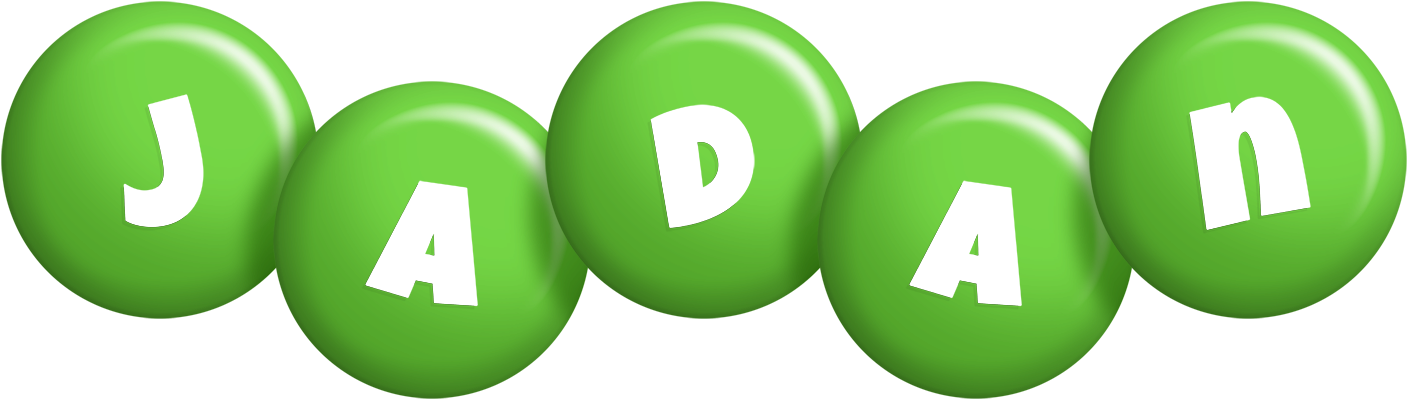 Jadan candy-green logo