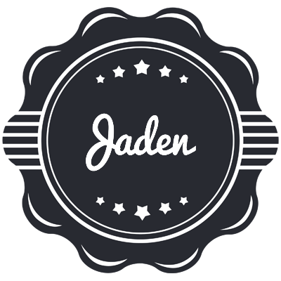 Jaden badge logo
