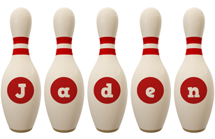 Jaden bowling-pin logo