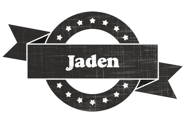 Jaden grunge logo