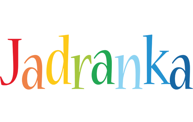 Jadranka birthday logo