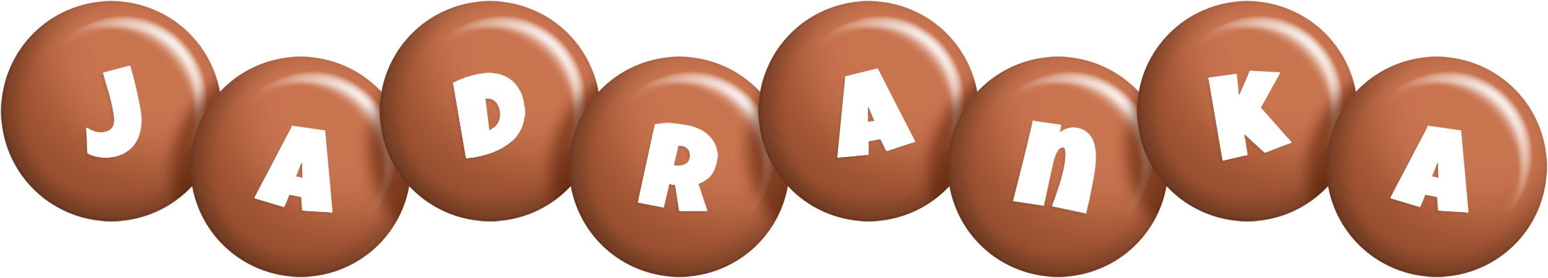 Jadranka candy-brown logo