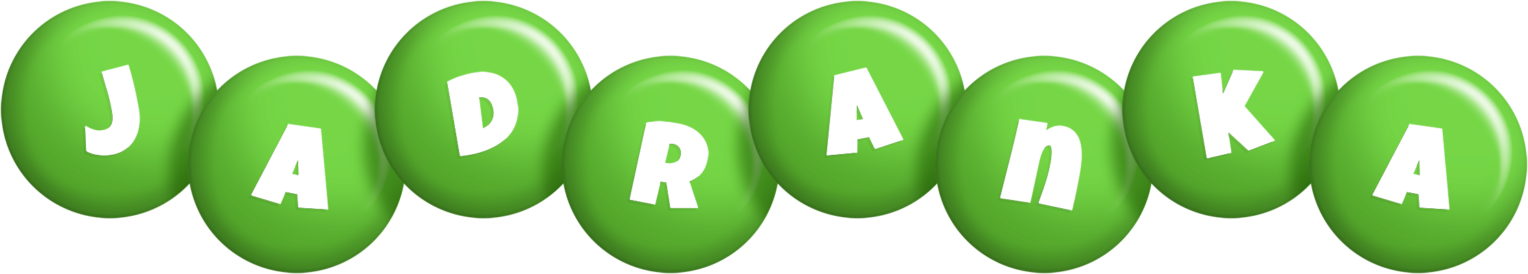 Jadranka candy-green logo