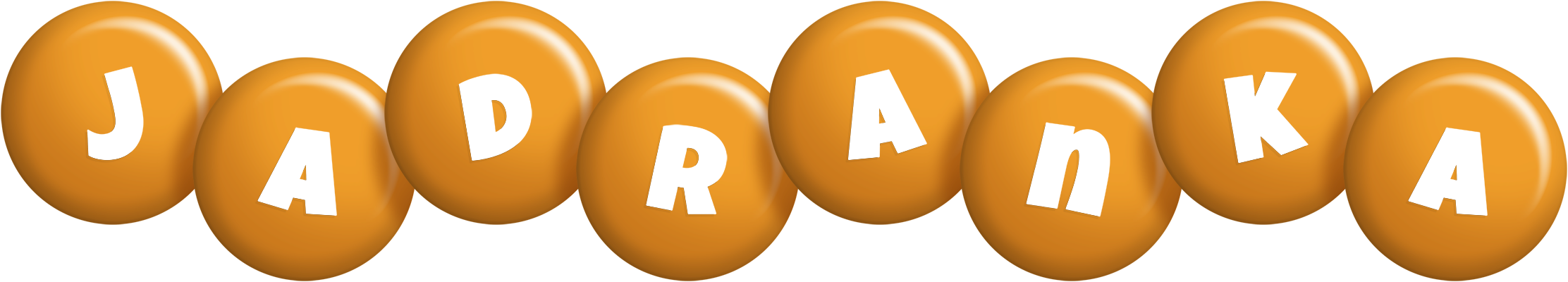 Jadranka candy-orange logo