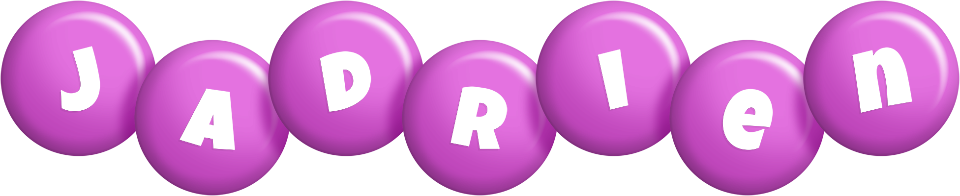Jadrien candy-purple logo