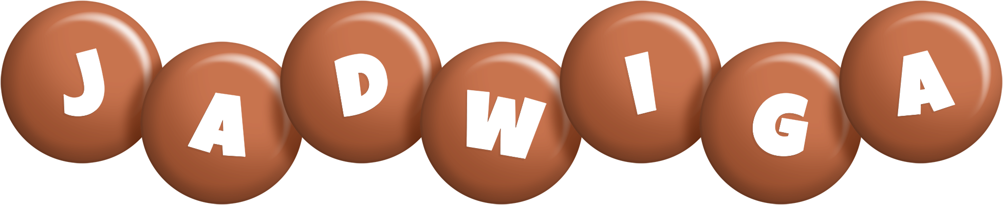 Jadwiga candy-brown logo