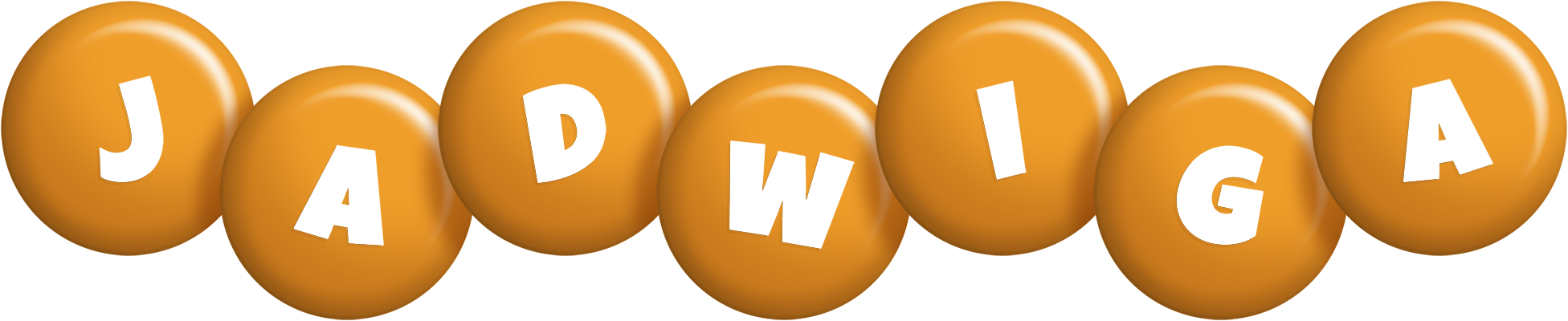 Jadwiga candy-orange logo