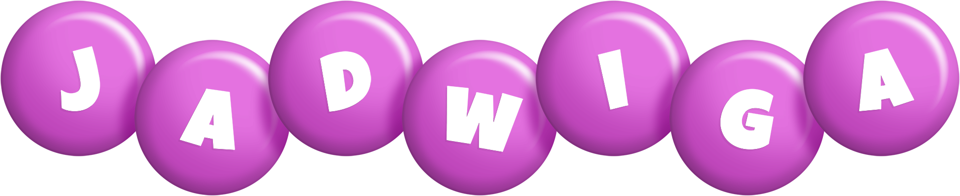 Jadwiga candy-purple logo