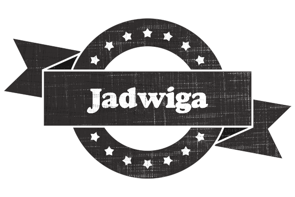 Jadwiga grunge logo