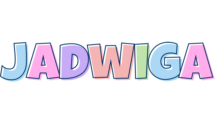 Jadwiga pastel logo