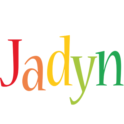 Jadyn birthday logo