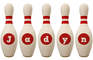 Jadyn bowling-pin logo