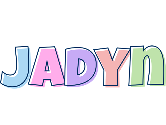 Jadyn pastel logo