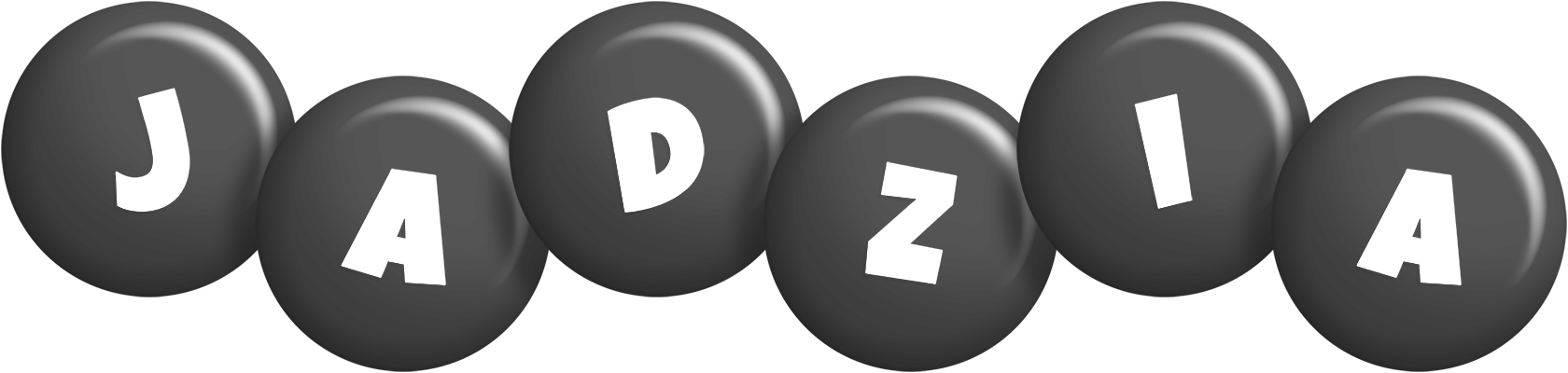 Jadzia candy-black logo