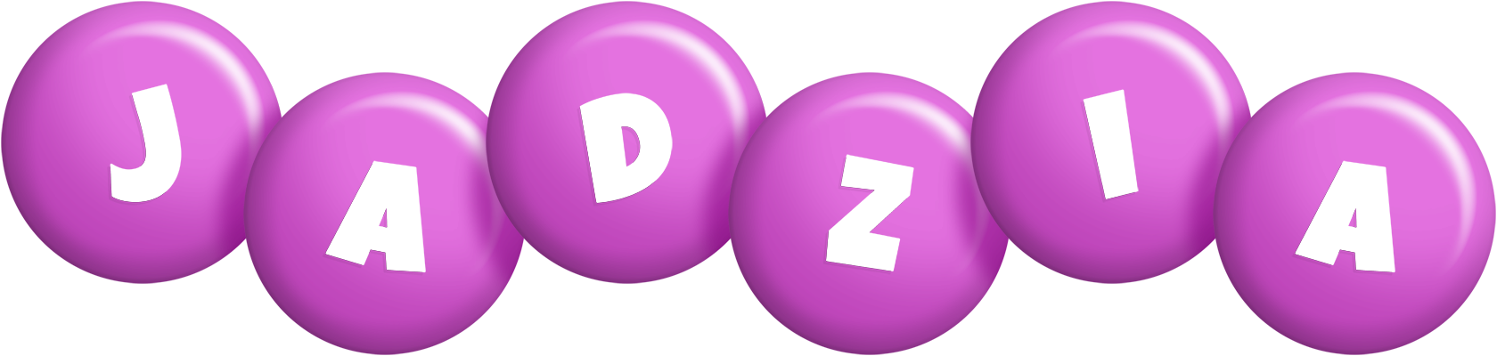 Jadzia candy-purple logo