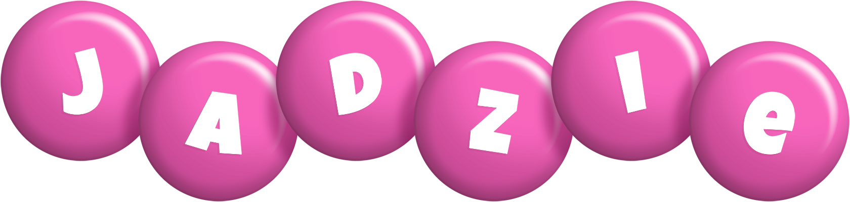 Jadzie candy-pink logo