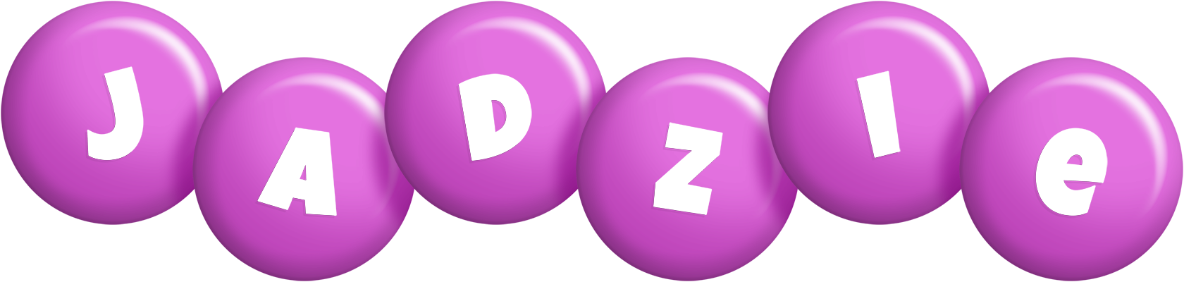 Jadzie candy-purple logo