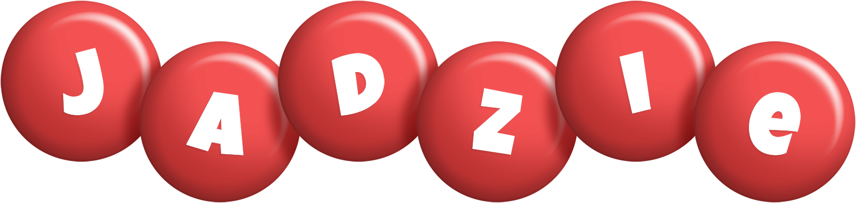 Jadzie candy-red logo