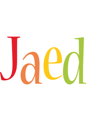 Jaed birthday logo