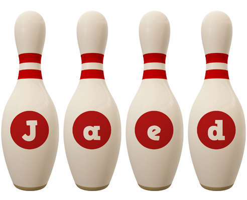 Jaed bowling-pin logo
