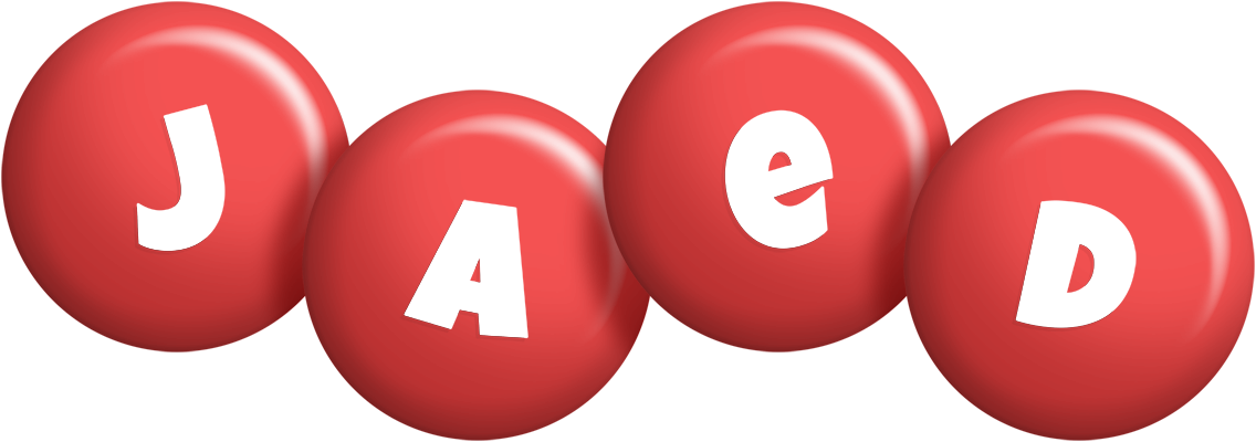 Jaed candy-red logo