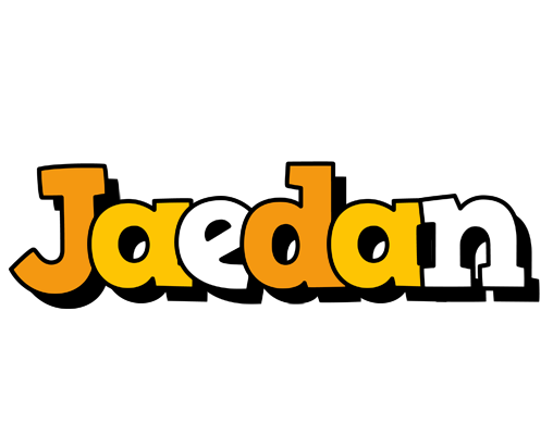 Jaedan cartoon logo