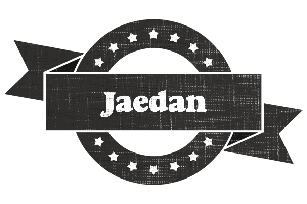 Jaedan grunge logo
