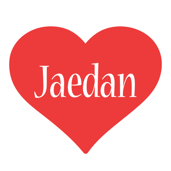 Jaedan love logo