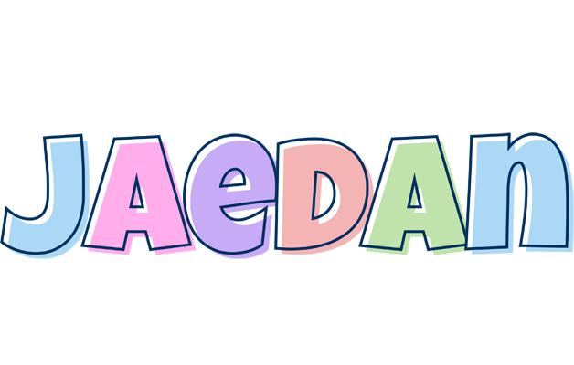 Jaedan pastel logo