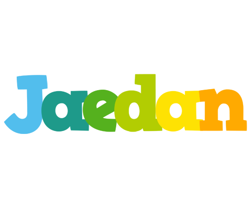 Jaedan rainbows logo