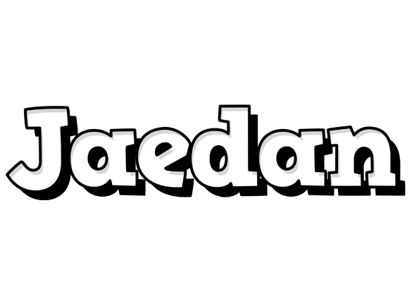 Jaedan snowing logo