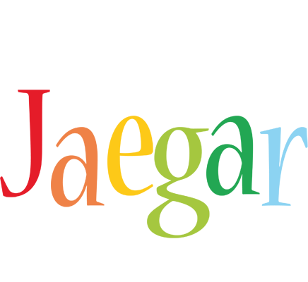 Jaegar birthday logo