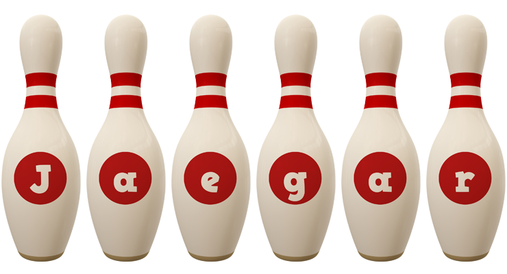 Jaegar bowling-pin logo