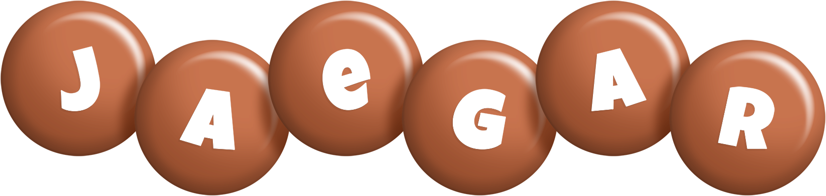 Jaegar candy-brown logo