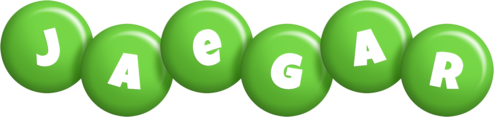 Jaegar candy-green logo