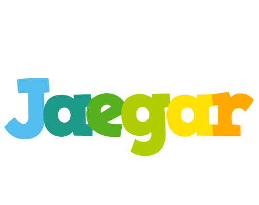 Jaegar rainbows logo