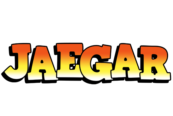 Jaegar sunset logo