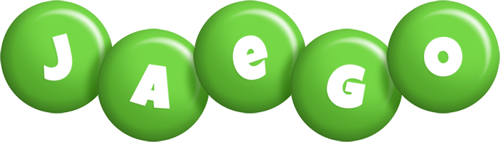 Jaego candy-green logo