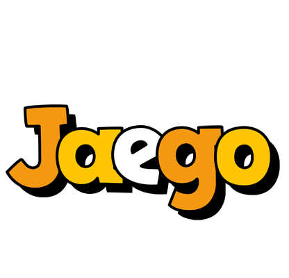 Jaego cartoon logo