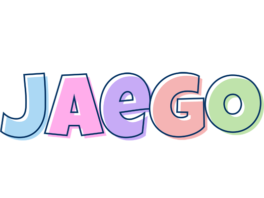 Jaego pastel logo