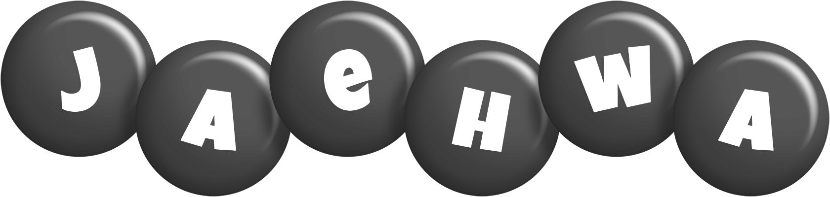 Jaehwa candy-black logo