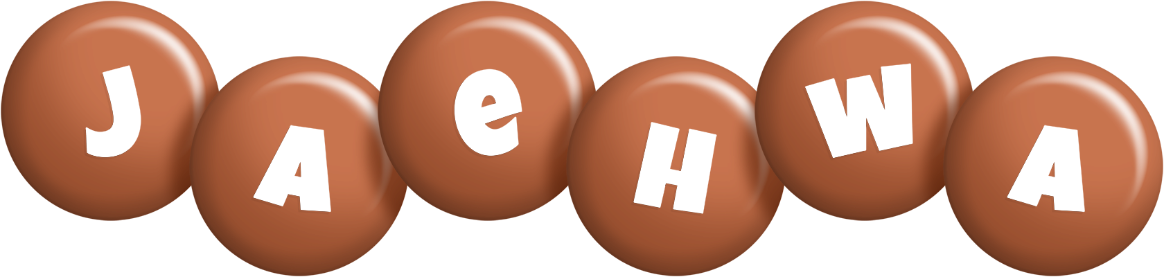 Jaehwa candy-brown logo
